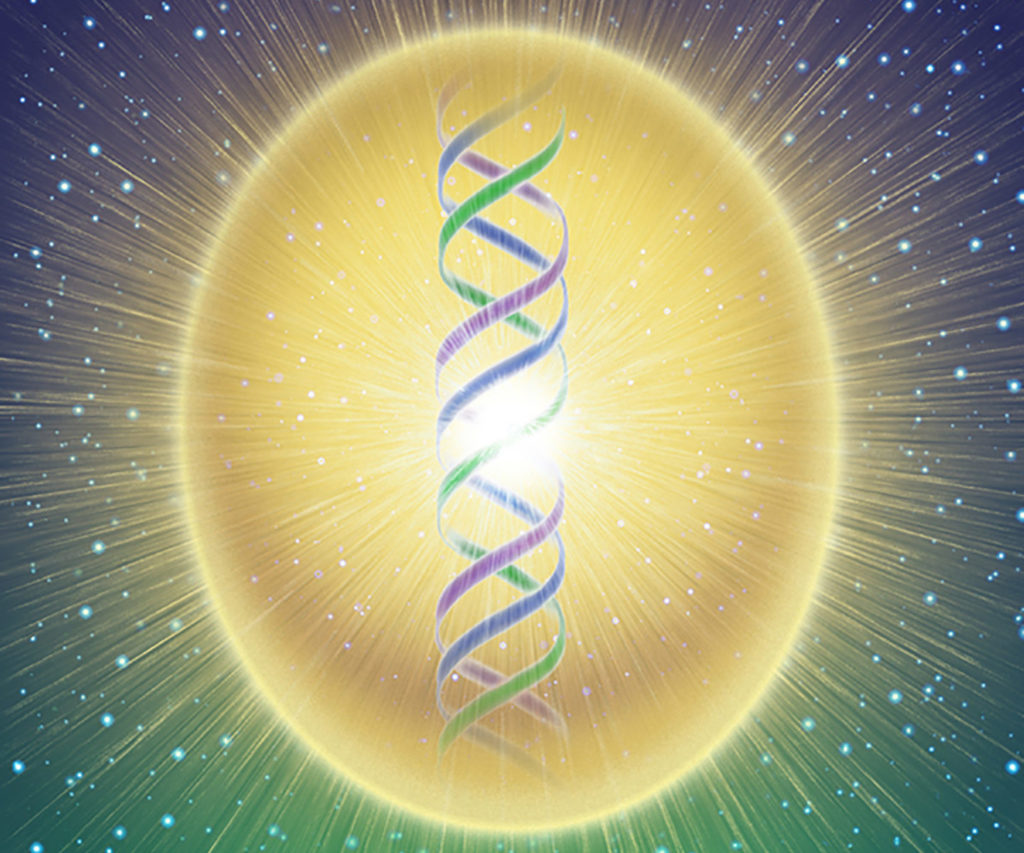 The Cosmic Unveiling: Activating Dormant DNA